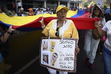 María Corina Machado regresó a Venezuela: las imágenes y el anuncio de un reencuentro