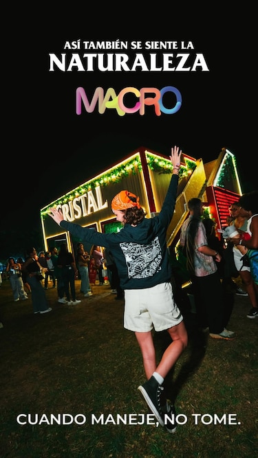 Cerveza Cristal presenta su campaña ‘Así se siente la naturaleza’ en el Macrofest 2025