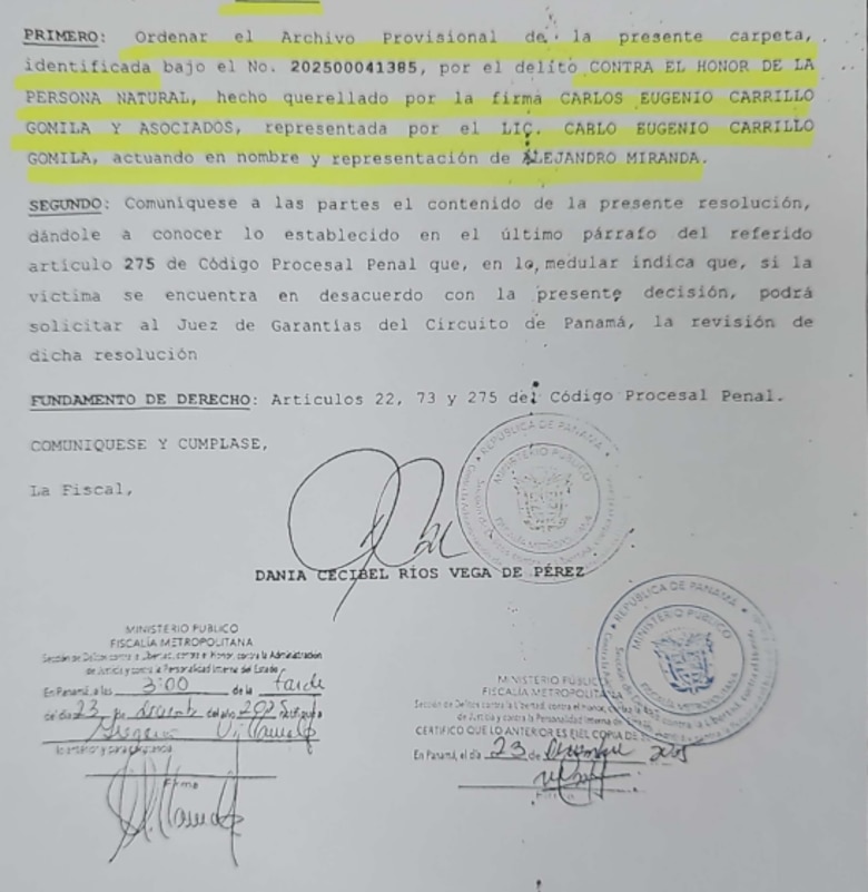 Fiscalía ordena archivar denuncia presentada por asesor de Mayer Mizrachi contra el vicealcalde Roberto Ruiz Díaz