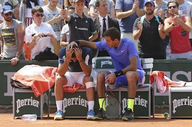 Murray, Wawrinka y Del Potro avanzan en Abierto de Francia