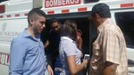 Colisionan dos autobuses en El Nazareno de La Chorrera