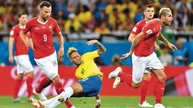 Suiza le aguó la fiesta al seleccionado brasileño