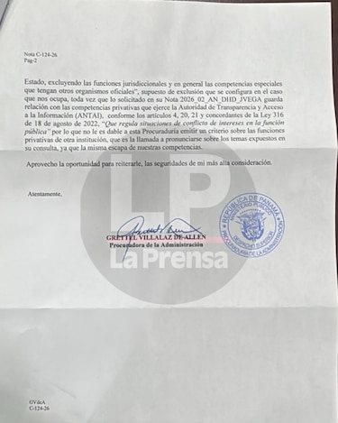 Presidenta del TACP no consultó nombramiento de su hija, como aseguró en la Asamblea