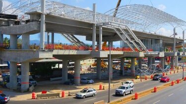Obras en estación de Pedregal/Las Acacias, con 50% de avance