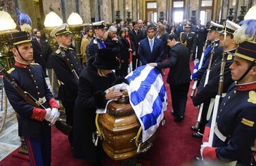 Uruguay despidió a Jorge Batlle, el presidente que lanzó la búsqueda de desaparecidos