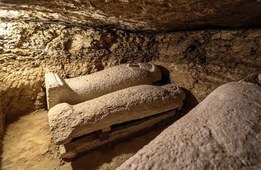 Descubren en Egipto tumbas de sacerdotes de los dioses Thot y Horus