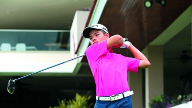 Una promesa del golf