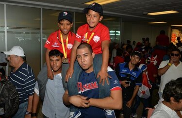Llegaron los campeones a Panamá