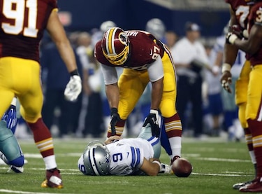 Redskins cortan racha de los Cowboys y hacen sufrir a Romo