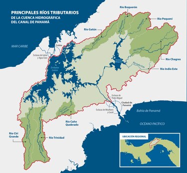 El Canal de Panamá terminó el 2023 con 30% menos de lluvia y sin nuevos reservorios a la vista