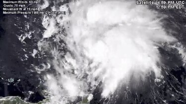 Tormenta tropical Matthew avanza por el oriente del Caribe