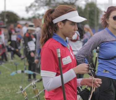 Garra, valentía y determinación: Mía Lucía  y su meta de trascender en el tiro con arco