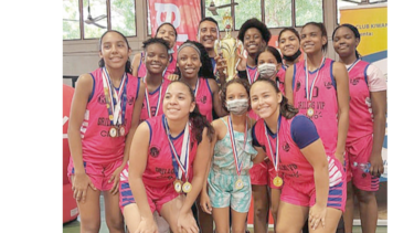 Grillos VIP conquistan U15 femenina del Campeonato de Baloncesto LBK Kiwanis