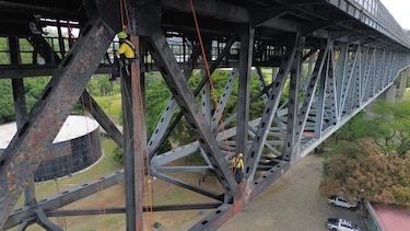 Puente de las Américas sin daños graves, pero continúa restricción de 10 toneladas por vehículo