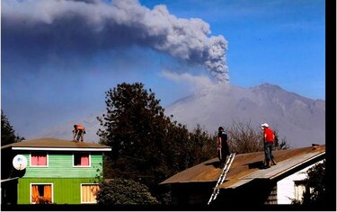 Nueva erupción del volcán Calbuco