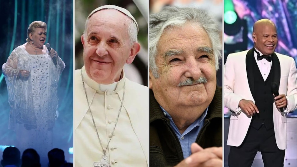 Las 15 personalidades que se despidieron este 2025