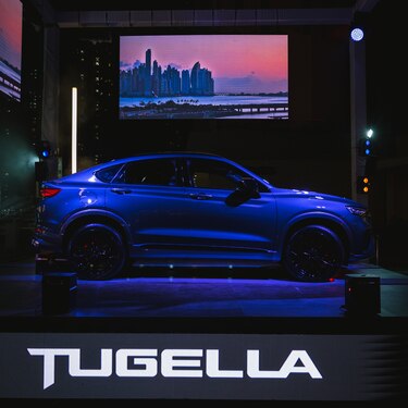 Llegó el Tugella, el auto más osado de Geely