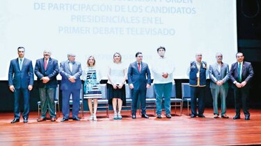 Llegó el día: los candidatos debatirán sus planes cara a cara por primera vez