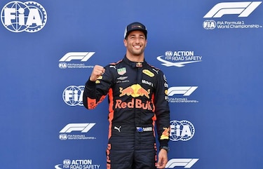 Daniel Ricciardo logra la 'pole position' del Gran Premio de Mónaco