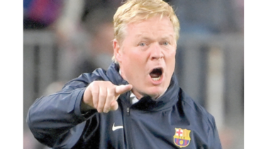 Koeman pide tiempo y apoyo en la reconstrucción del Barça 