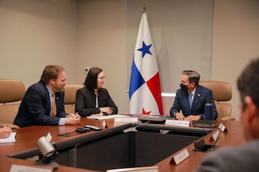 Cortizo conversa sobre el TPC con la subsecretaria de Agricultura de Estados Unidos