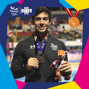 Tyler Christianson dio a Panamá su primera medalla en los Juegos Panamericanos Junior