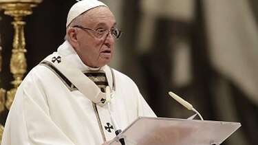 El papa critica ‘la voracidad’ consumista de la humanidad