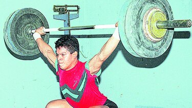 Ilusión de un atleta
