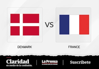 Esta noche Francia jugará de local a Dinamarca