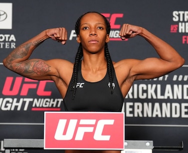 Joselyne Edwards ante su mayor reto en el UFC Fight Night de abril