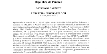 IBT: $68.7 millones en indemnizaciones sin completar proyectos
