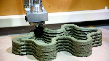 Estructuras de cemento impresas en 3D