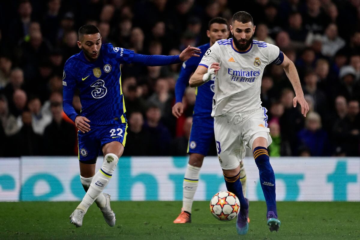 Real Madrid vence 3-1 al Chelsea en la ida de cuartos de final de la ...