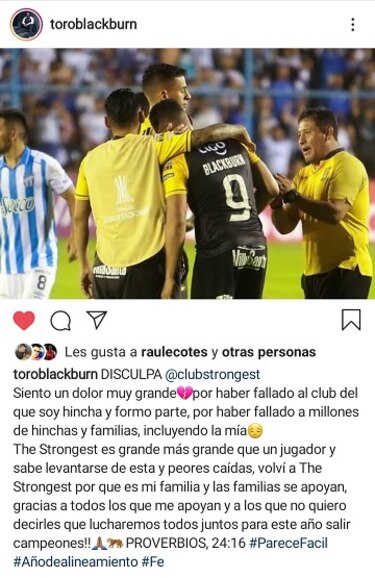 Futbolista panameño en el ojo de la tormenta por penal errado en la Copa Libertadores