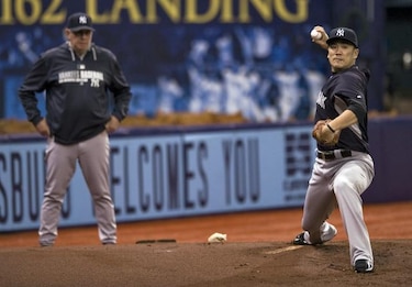 Yankees: Tanaka avanza en su recuperación tras lesión en el codo