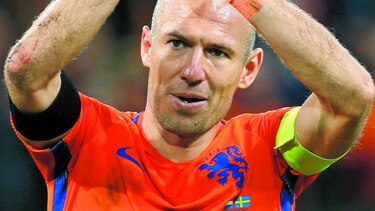 Robben le dice adiós a la selección de Holanda