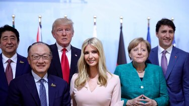 Ivanka Trump reemplaza a su padre en la mesa de líderes del G20