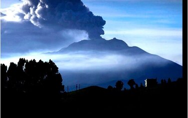 Nueva erupción del volcán Calbuco