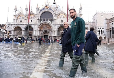 Venecia, en estado de alerta por nueva marea alta
