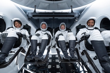Despega rumbo a la Estación Espacial la misión privada Ax-2, con cuatro tripulantes a bordo