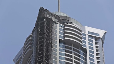 Se incendia otro rascacielos en Dubái