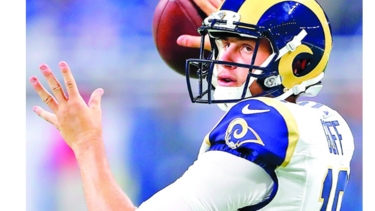 Goff debuta con los Rams ante Dolphins