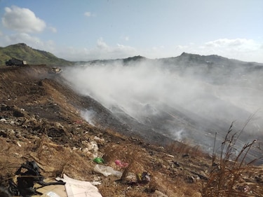 Controlan fuego en cerro Patacón tras ocho días de labores de extinción 