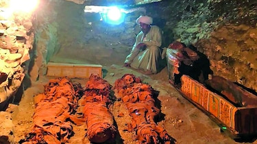 Hallan tumba de 3 mil 500 años