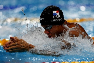 Natación: Edgar Crespo compite contra la élite en la Copa del Mundo de Doha