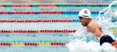 Nadador panameño Edgar Crespo da plata a Panamá