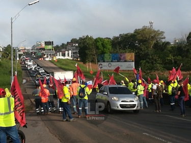Trabajadores de la construcción retoman jornada de protestas a nivel nacional 