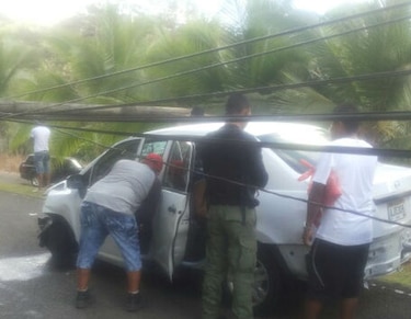 Accidente causa obstrucción de la vía a Portobelo y Santa Isabel