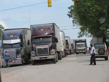 Frontera entre Costa Rica y Panamá sigue cerrada por protesta de camioneros