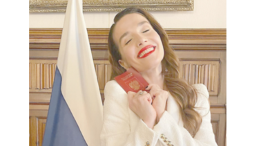 La actriz Natalia Oreiro es finalmente una ciudadana rusa